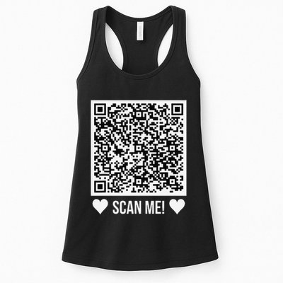 Scan Me! Qr Scan Me Original Proposal Engagement Gif Womens Tank Top