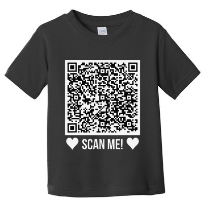 Scan Me! Qr Scan Me Original Proposal Engagement Gif Toddler T-Shirt