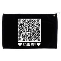 Scan Me! Qr Scan Me Original Proposal Engagement Gif Grommeted Golf Towel