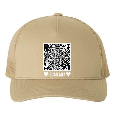 Scan Me! Qr Scan Me Original Proposal Engagement Gif Yupoong Adult 5-Panel Trucker Hat