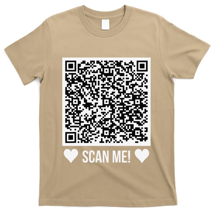 Scan Me! Qr Scan Me Original Proposal Engagement Gif T-Shirt