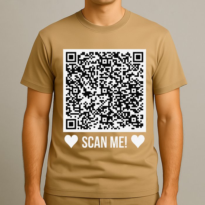 Scan Me! Qr Scan Me Original Proposal Engagement Gif T-Shirt