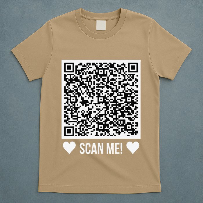 Scan Me! Qr Scan Me Original Proposal Engagement Gif T-Shirt