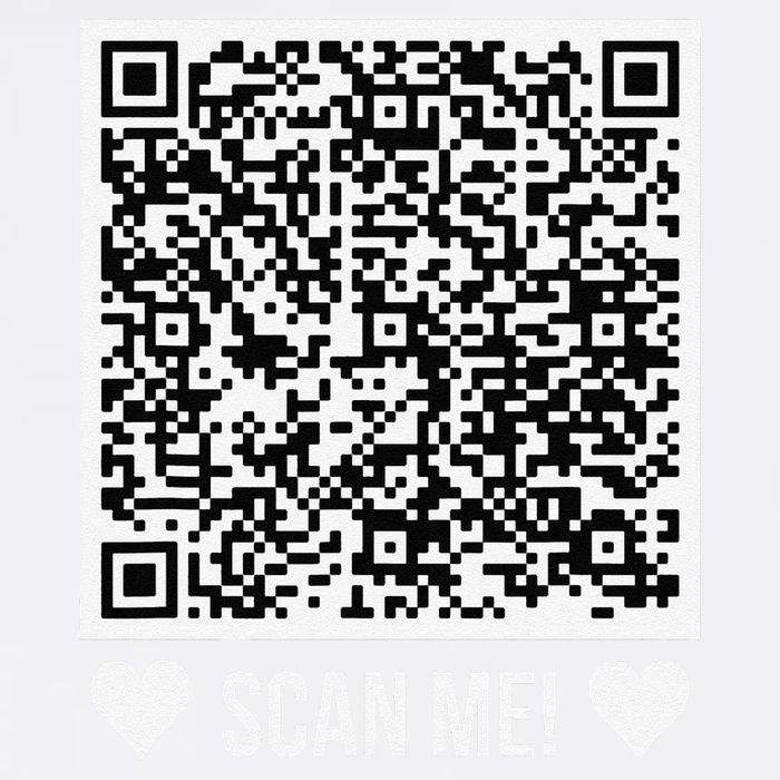 Scan Me! Qr Scan Me Original Proposal Engagement Gif Garment-Dyed Sweatshirt