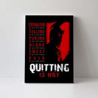 Spartan Motivational Quote Canvas