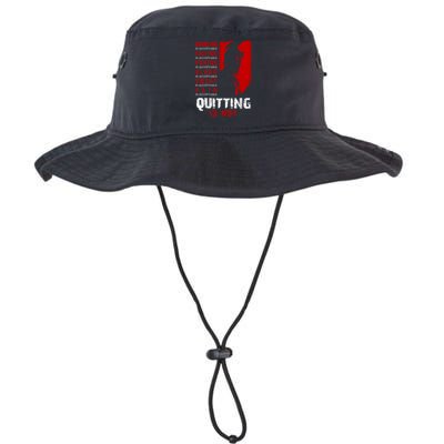 Spartan Motivational Quote Bucket Hat