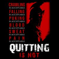 Spartan Motivational Quote Flatbill Hat