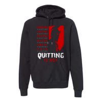 Spartan Motivational Quote Premium Hoodie