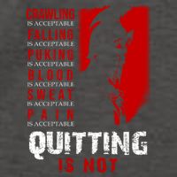 Spartan Motivational Quote Vector Backpack