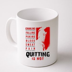 Spartan Motivational Quote Coffee Mug