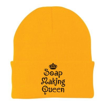 Soap Making Queen Funny Crafter Maker ~ Saponification Gift Knit Cap Winter Beanie