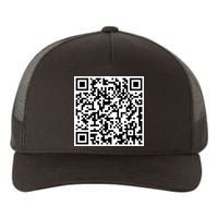 Scan Me QE Code Be The Faith Yupoong Adult 5-Panel Trucker Hat