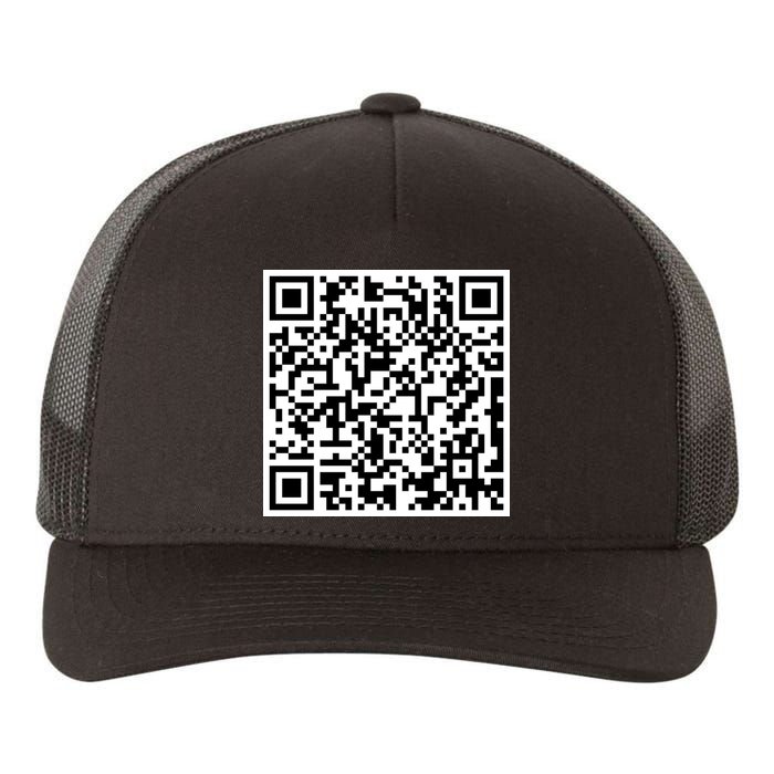 Scan Me QE Code Be The Faith Yupoong Adult 5-Panel Trucker Hat