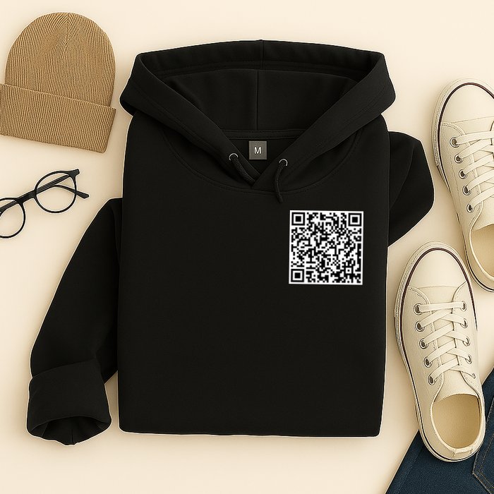 Scan Me QE Code Be The Faith Hoodie