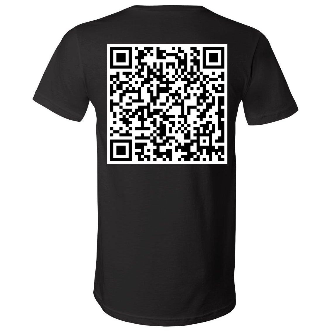 Scan Me QE Code Be The Faith V-Neck T-Shirt