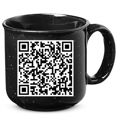 Scan Me QE Code Be The Faith 15oz Campfire Ceramic Mug