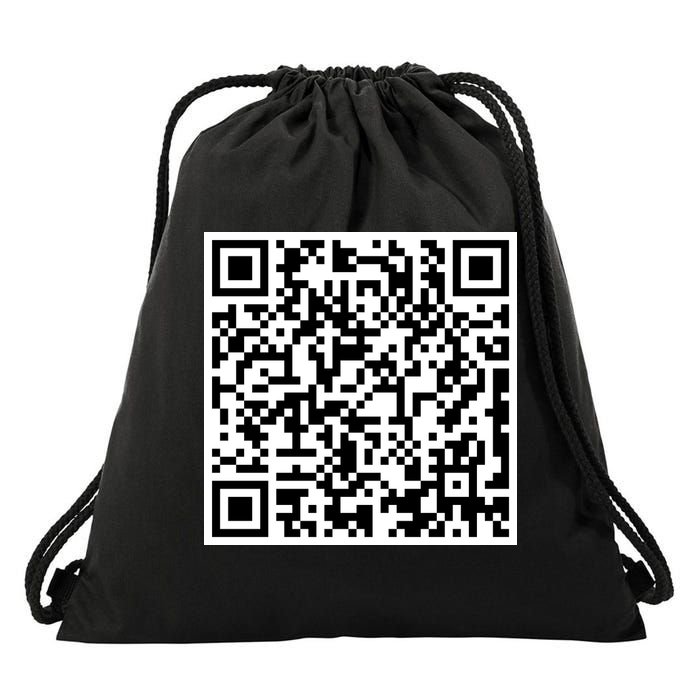 Scan Me QE Code Be The Faith Drawstring Bag