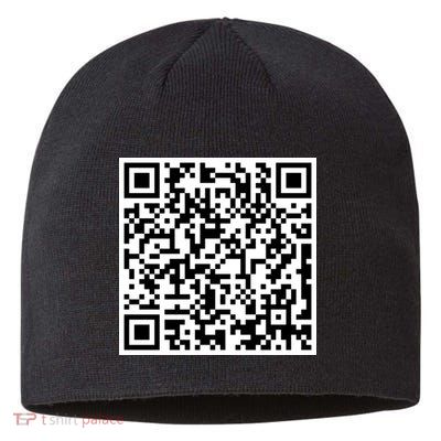Scan Me QE Code Be The Faith Sustainable Beanie
