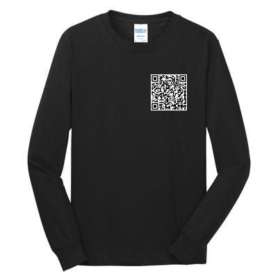 Scan Me QE Code Be The Faith Tall Long Sleeve T-Shirt