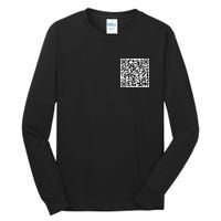Scan Me QE Code Be The Faith Tall Long Sleeve T-Shirt