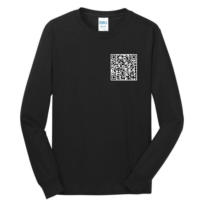 Scan Me QE Code Be The Faith Tall Long Sleeve T-Shirt