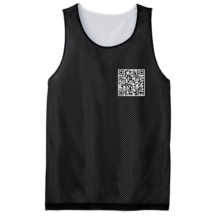 Scan Me QE Code Be The Faith Mesh Reversible Basketball Jersey Tank