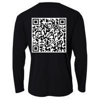 Scan Me QE Code Be The Faith Cooling Performance Long Sleeve Crew