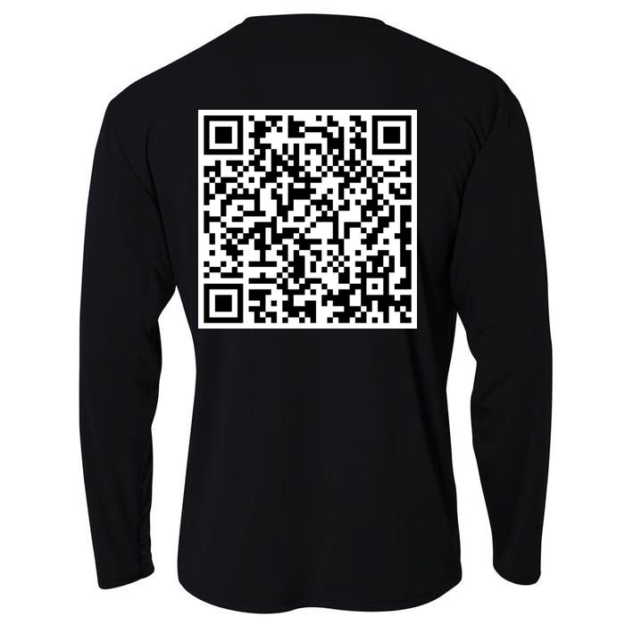 Scan Me QE Code Be The Faith Cooling Performance Long Sleeve Crew