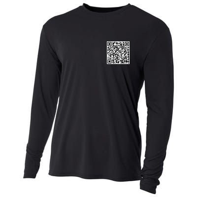 Scan Me QE Code Be The Faith Cooling Performance Long Sleeve Crew