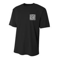 Scan Me QE Code Be The Faith Youth Performance Sprint T-Shirt