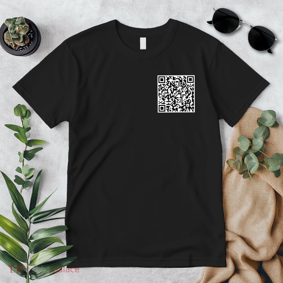 Scan Me QE Code Be The Faith Premium T-Shirt