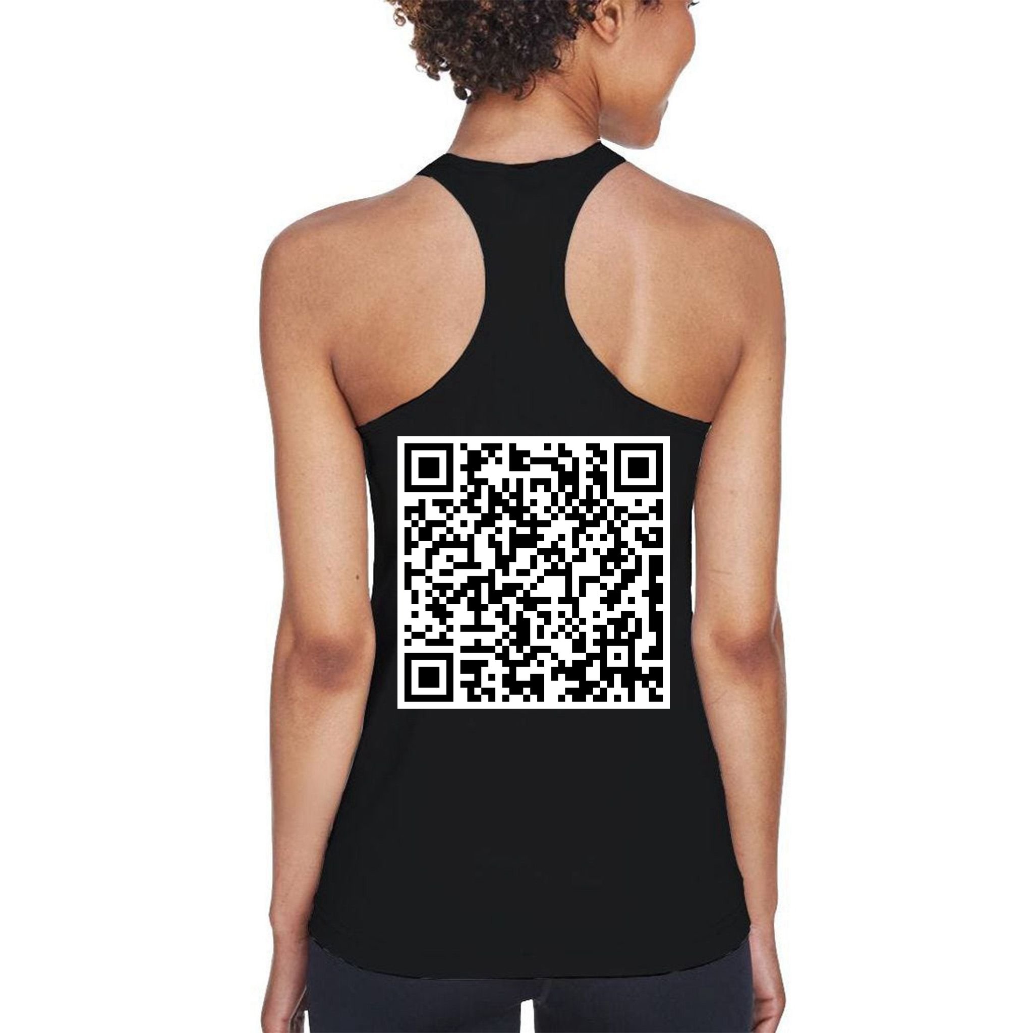 Scan Me QE Code Be The Faith Womens Tank Top