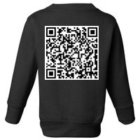 Scan Me QE Code Be The Faith Toddler Sweatshirt