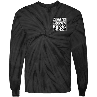 Scan Me QE Code Be The Faith Tie-Dye Long Sleeve Shirt