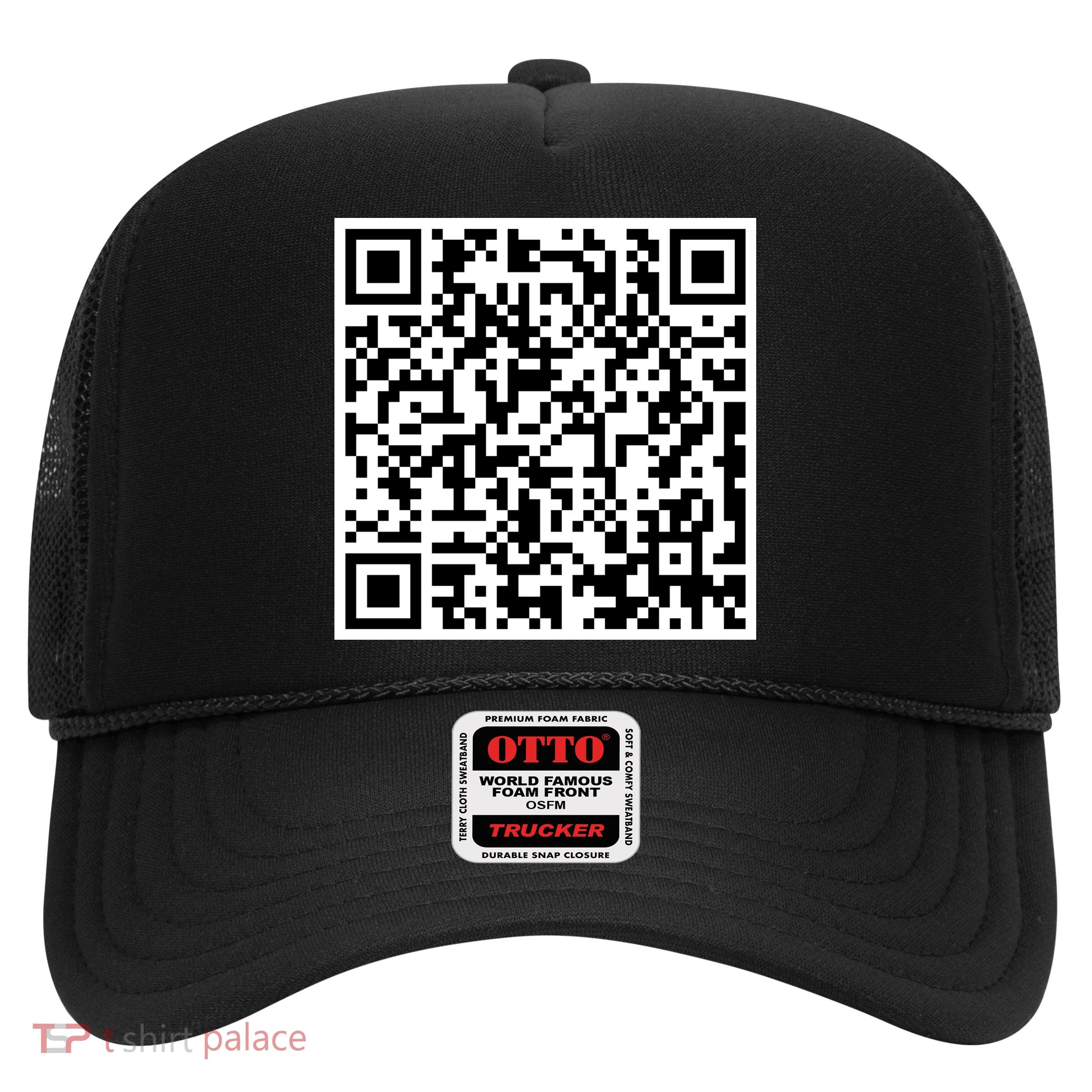 Scan Me QE Code Be The Faith Trucker Hat