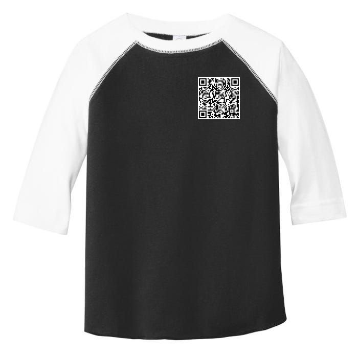Scan Me QE Code Be The Faith Toddler Fine Jersey T-Shirt