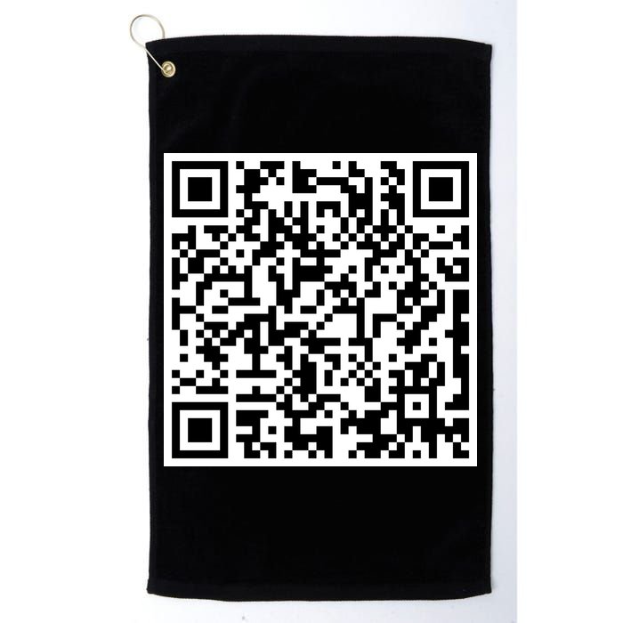 Scan Me QE Code Be The Faith Golf Towel