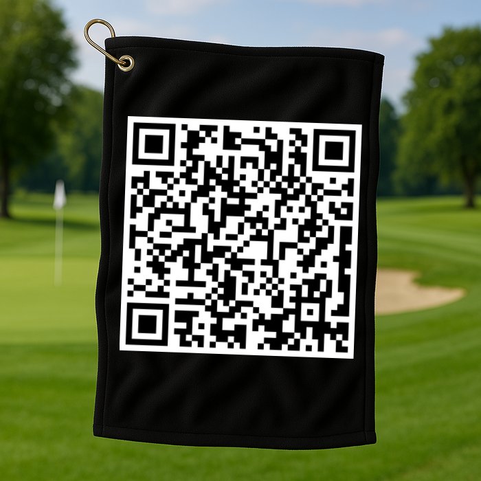 Scan Me QE Code Be The Faith Golf Towel