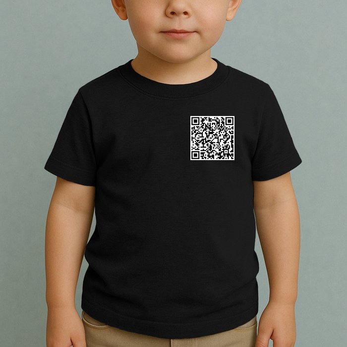 Scan Me QE Code Be The Faith Toddler T-Shirt