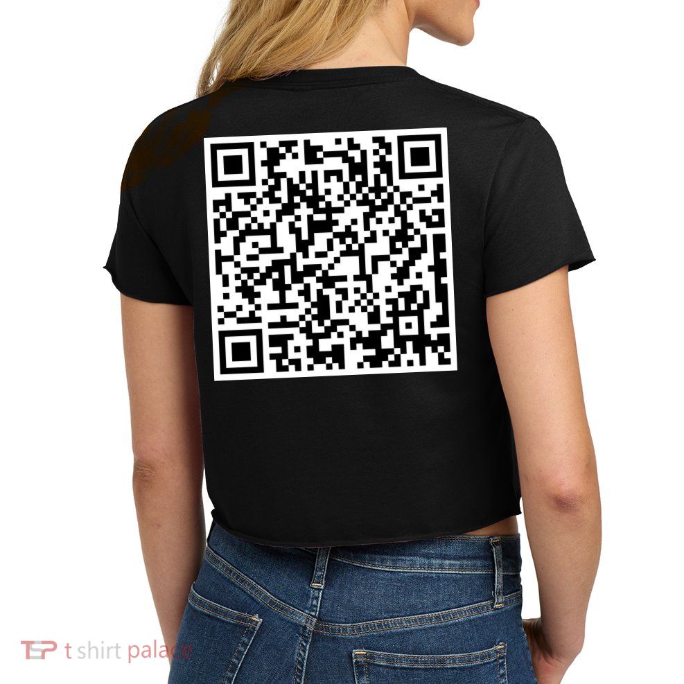 Scan Me QE Code Be The Faith Crop Top
