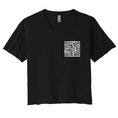 Scan Me QE Code Be The Faith Crop Top