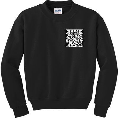 Scan Me QE Code Be The Faith Kids Sweatshirt