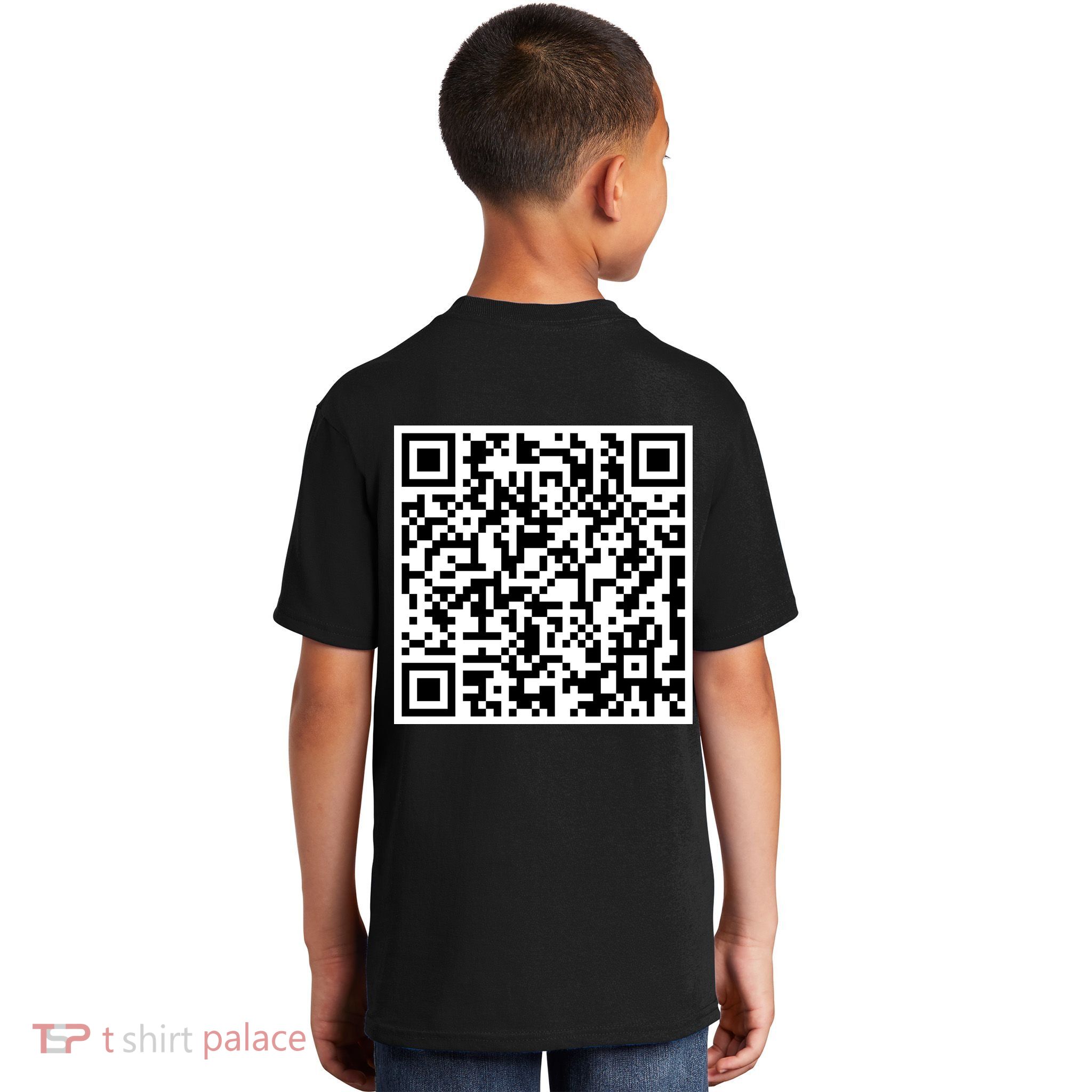 Scan Me QE Code Be The Faith Kids T-Shirt