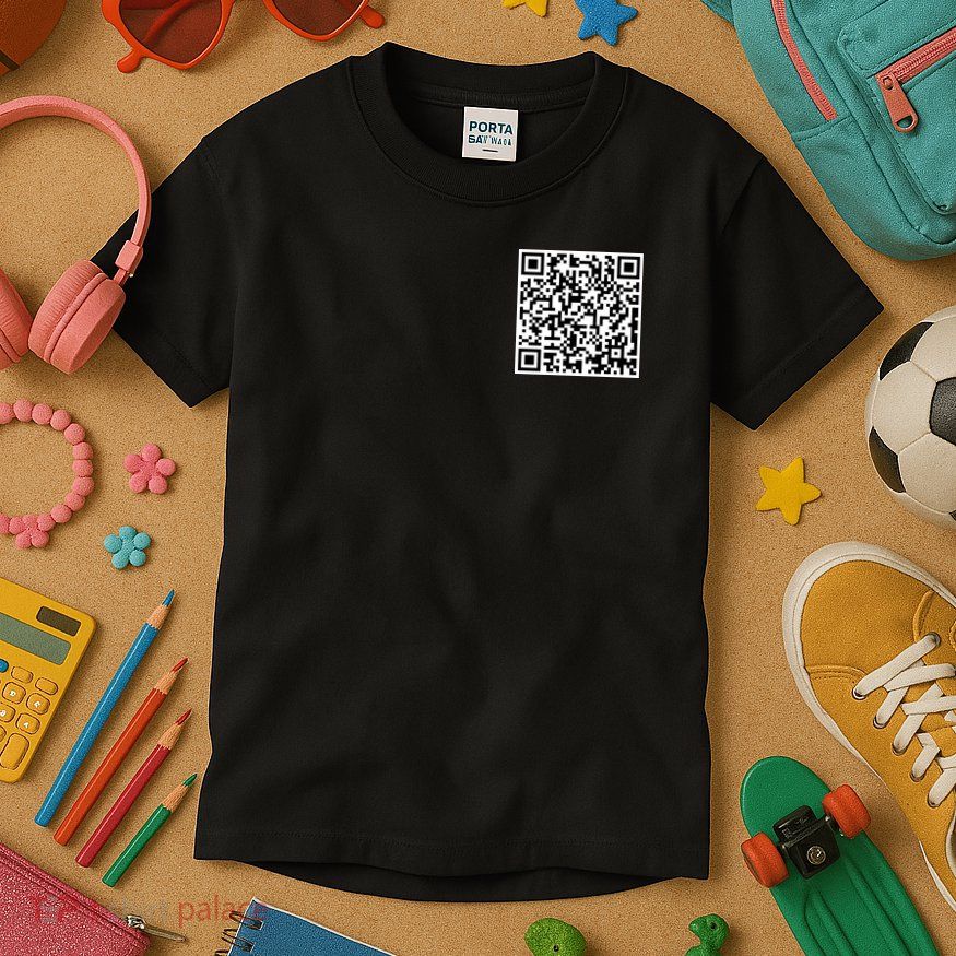 Scan Me QE Code Be The Faith Kids T-Shirt
