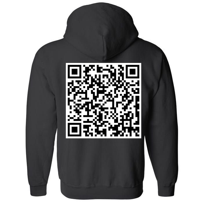 Scan Me QE Code Be The Faith Full Zip Hoodie