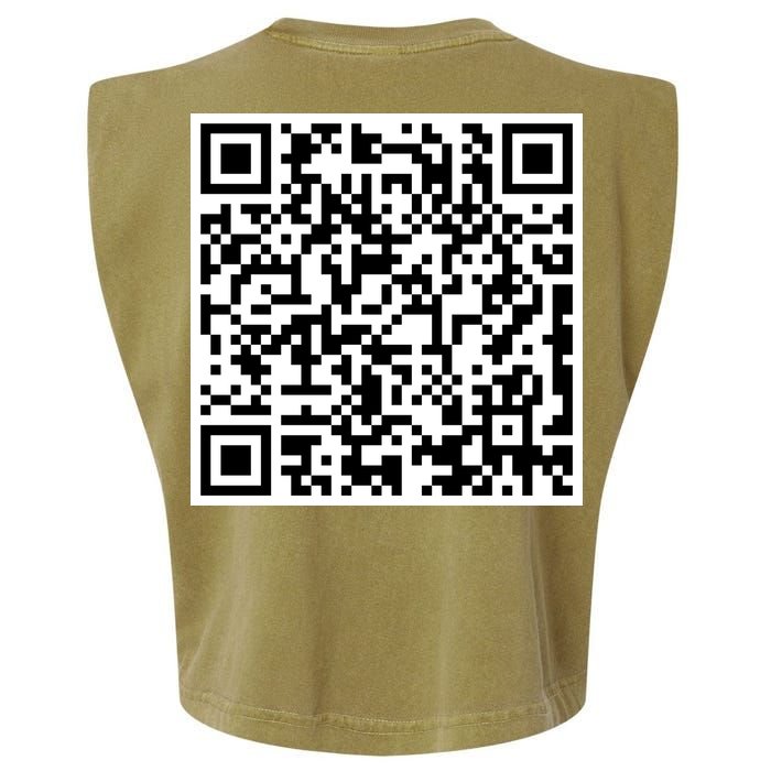 Scan Me QE Code Be The Faith Garment-Dyed Women's Muscle Tee