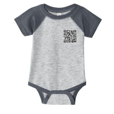 Scan Me QE Code Be The Faith Infant Baby Jersey Bodysuit