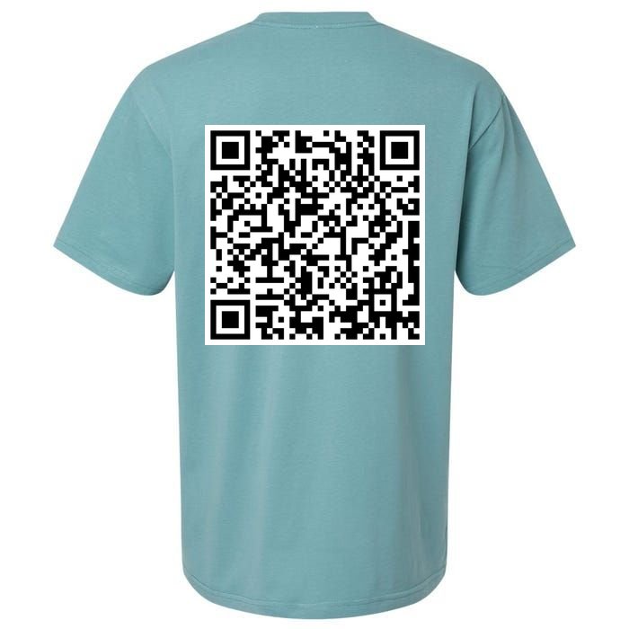 Scan Me QE Code Be The Faith Sueded Cloud Jersey T-Shirt