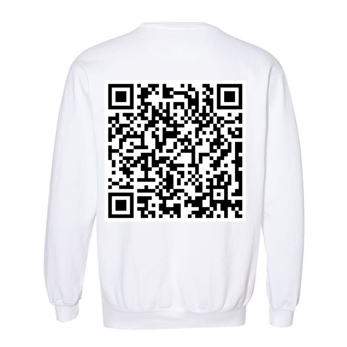 Scan Me QE Code Be The Faith Garment-Dyed Sweatshirt