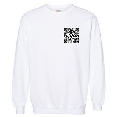 Scan Me QE Code Be The Faith Garment-Dyed Sweatshirt